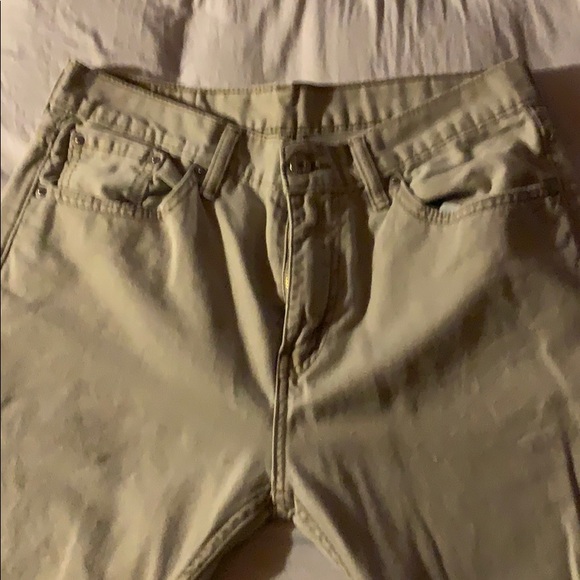 Levi’s tapered regular  jeans (beige) - Picture 1 of 2